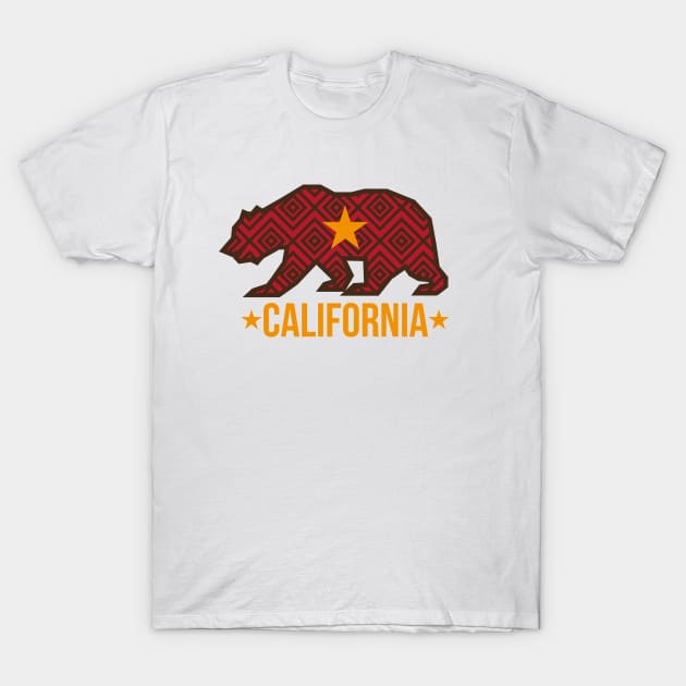 Republic of California Bear T-Shirt by sanseffort